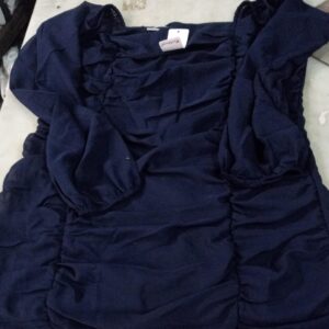 Blue Colour Dress For Women Size S