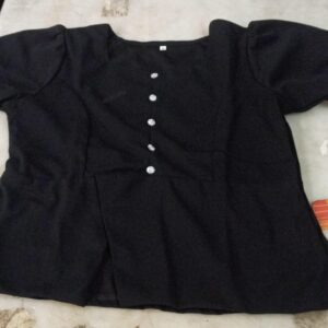 Black Colour Top For Women Size Xl