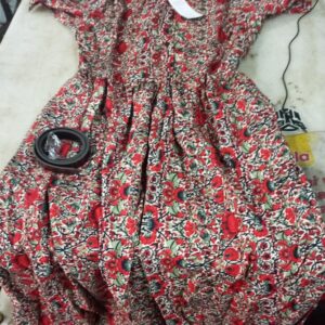 Multicolour Printed Dress For Women Size M