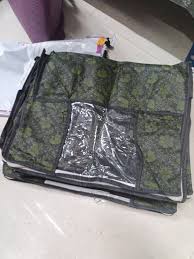 Non Woven Clothes Saree Cover Brown Colour