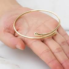 Long Cuff Jewelry Women Arm Upper Arm Silver Arm Cuff Bangle Summer Dresses Outfits Accessories Pack Of 2