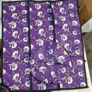 Fan Cover Purple Flower Multicover