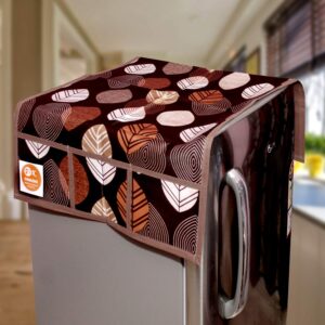 Fridge Cover For Top With Pockets Refrigerator Cover