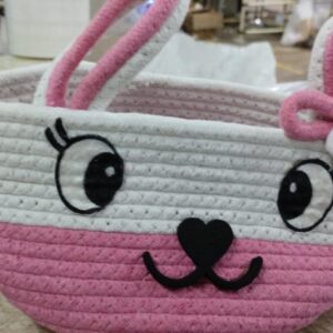 Kitchen Basket Handcrafted Round Woven For Kids