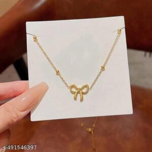 Jewelsmars M Lady Bow Necklace