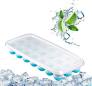 Ice Cube Trays With Lid 1 Pc 21 Cavity Pop Up Space White
