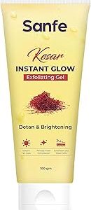 Sanfe Kesar Instant Glow Exfoliating Gel 100 Gm