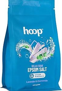 Hoop Epsom Salt Lavender Chamomile Pure Epsom Salt For Foot Soak 400 Gm