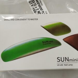 Matte White Sun Mini Uvled Nail Lamp 6W Box