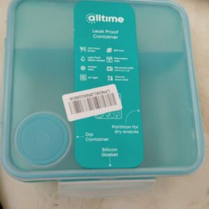 All Time Bpa Free Plastic Lunch Box With Dip Containerairtight Lunch Box For Kids 1450 Ml