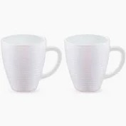 Larah By Borosil Orbit Mug White