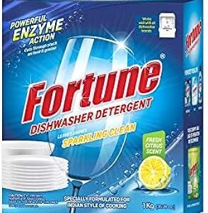 Fortune Dishwasher Detergent 1 Kg Compatible With All Dishwasher Brands