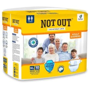 Not Out Adult Diaper Pants 10 Pcs Size Xxl