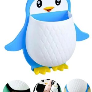 Blue And White Color Designer Brush Holder