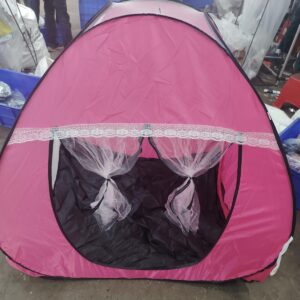 Foldable Delightful Patterns Kids Play Popup Tent House For Multi Purpose