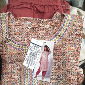 Avaasa Salwar Kurta Size Xxl Colour Brown