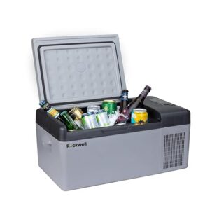 Rockwell 15Litres Portable Car Fridge Cooler 12V Dc Model No Rmc15S