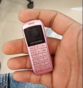 Kechaoda A26 Gold Mini Mobile Pink With Box And Accessories Imei No 868220079801879