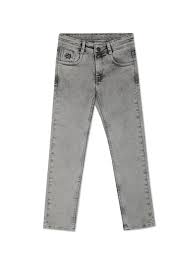 Grey Color Kids Jeans Pants Size 4 To 5 Years