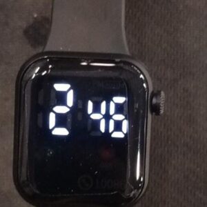 Digital Watch For Kids Colour Black