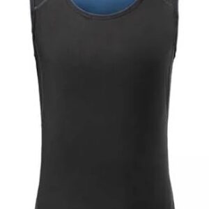 Black Colour Sweat Shaper Vest Workout For Weight Loss Black Size L To Xl