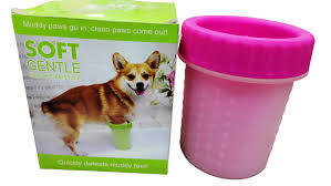 Soft Gentle Silicone Bristles Pink Cleaner Foot Washing Cup