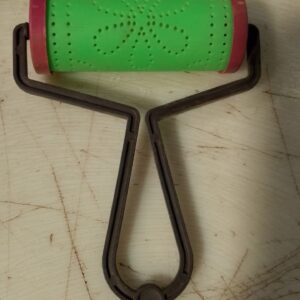 Plastic Kolam Rangoli Stencil Roll Green