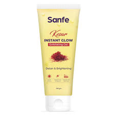 Sanfe Kesar Instant Glow Exfoliating Gel 100G