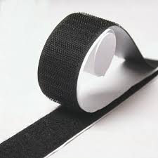 Black Adhesive Hook And Loop Fastener Tape 15 Mtr 2Pcs