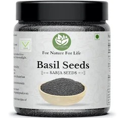 Go Vegan For Nature Forlife Basil Seeds 300 Gm