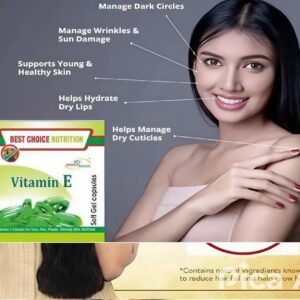 Best Choice Nutrition Vitamin E 30 Capsules