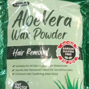 Aloe Vera Wax Powder For Hair Removal 100 Gm