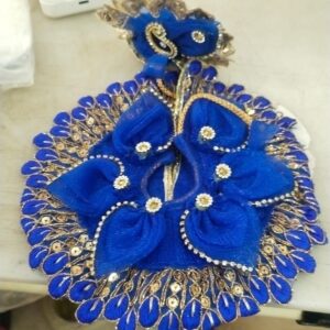 Nirmal Blue Printed Colour Laddu Gopal Shringar Set Sise 5