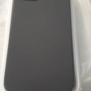I Phone 15 Plus Grey Silicone Mobile Cover