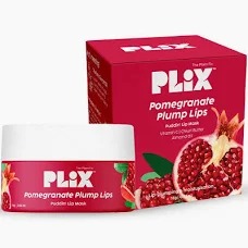 The Plant Fix Plix Pomegranate Plump Lips Puddin Mask For Dry Lips 15G
