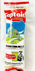 Captain Biodegradable Garbage Bags 60 X 81 15 Bags