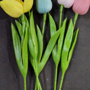 Soft Plastic Flower Set Of 6