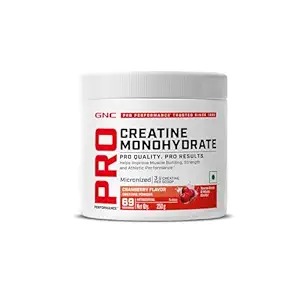 Gnc Pro Performance Creatine Monohydrate 3000 Mg Creatine Per Scoop 250Gm