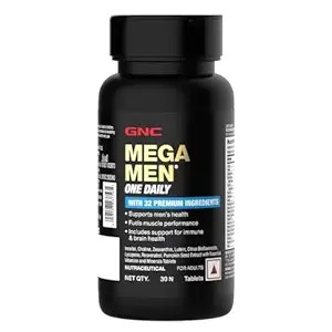Gnc Mega Men One Daily Multivitamin 30 Tablets