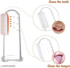 Transparent Silicone Baby Finger Brush