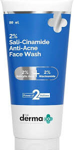 The Derma Co Sali Ceramide Anti Acne Face Wash 80 Ml