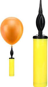 Golden And Black Color Balloon Air Pump