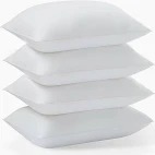 Home Cushion White Colour Pack Of 4