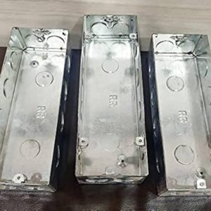 V Guard 6 Module Metal Flush Box Metal Box Pr