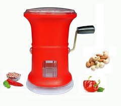 Apex Oval Chilly And Dry Fruit Cutter Red Colour