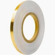 Onehome Golden Tape 1Cm X 5M Self Adhesive Tiles Gap Foil Line Border Tape