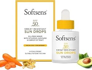 Softsens Sweat Sundrops Enriched With Avocado Carrot Vitamin E 20Ml