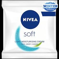 Nivea Soft Light Moisturising Cream 8Ml Pack Of 4
