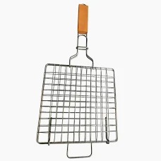Stainless Steel Barbeque Grilling Net Basket Without Handle