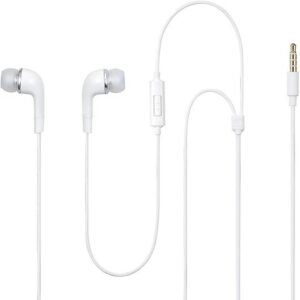 Wired White Colour Handsfree Music Earphone